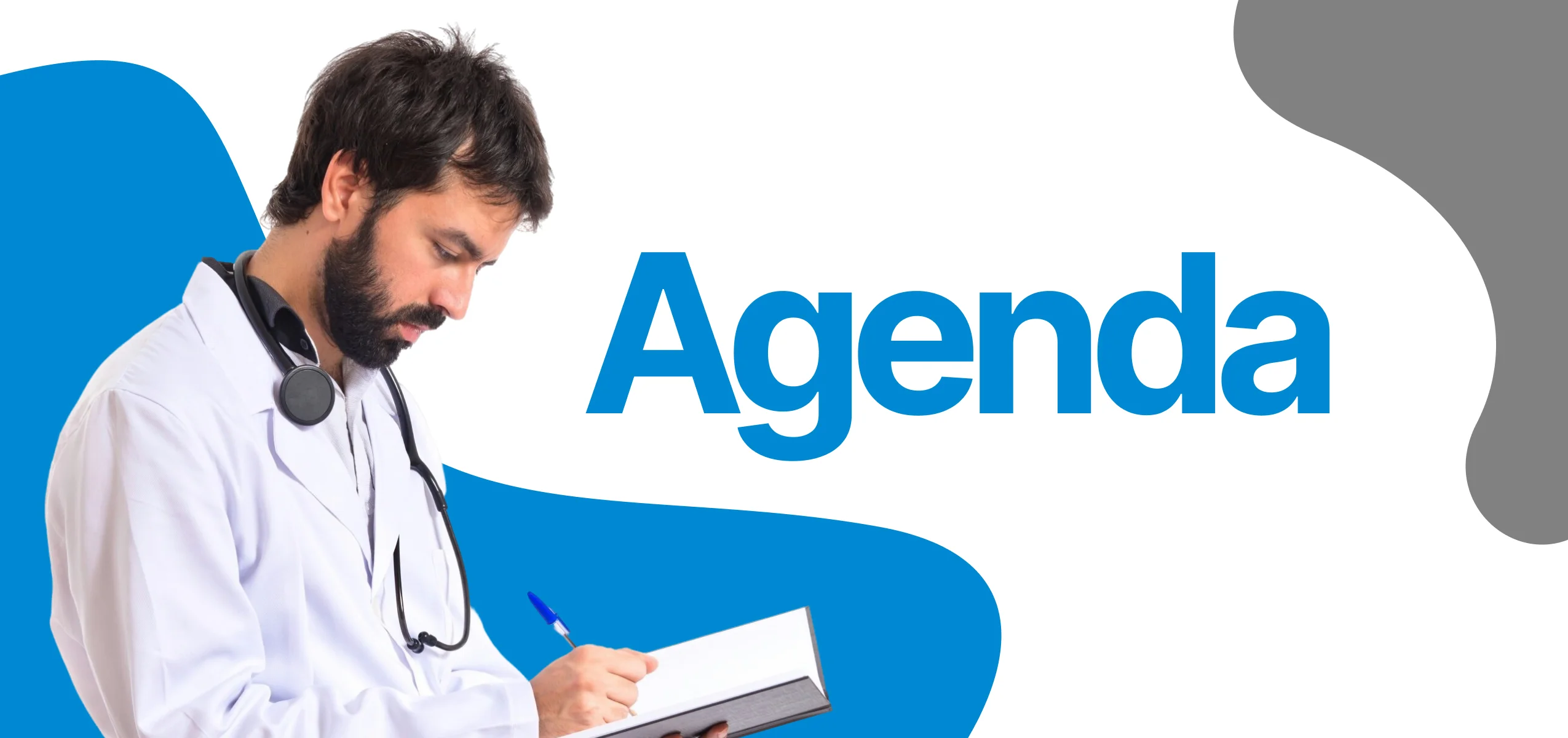 Profesional agendando hora, referenciando el sistema de agenda de MEDICALDESK Académico