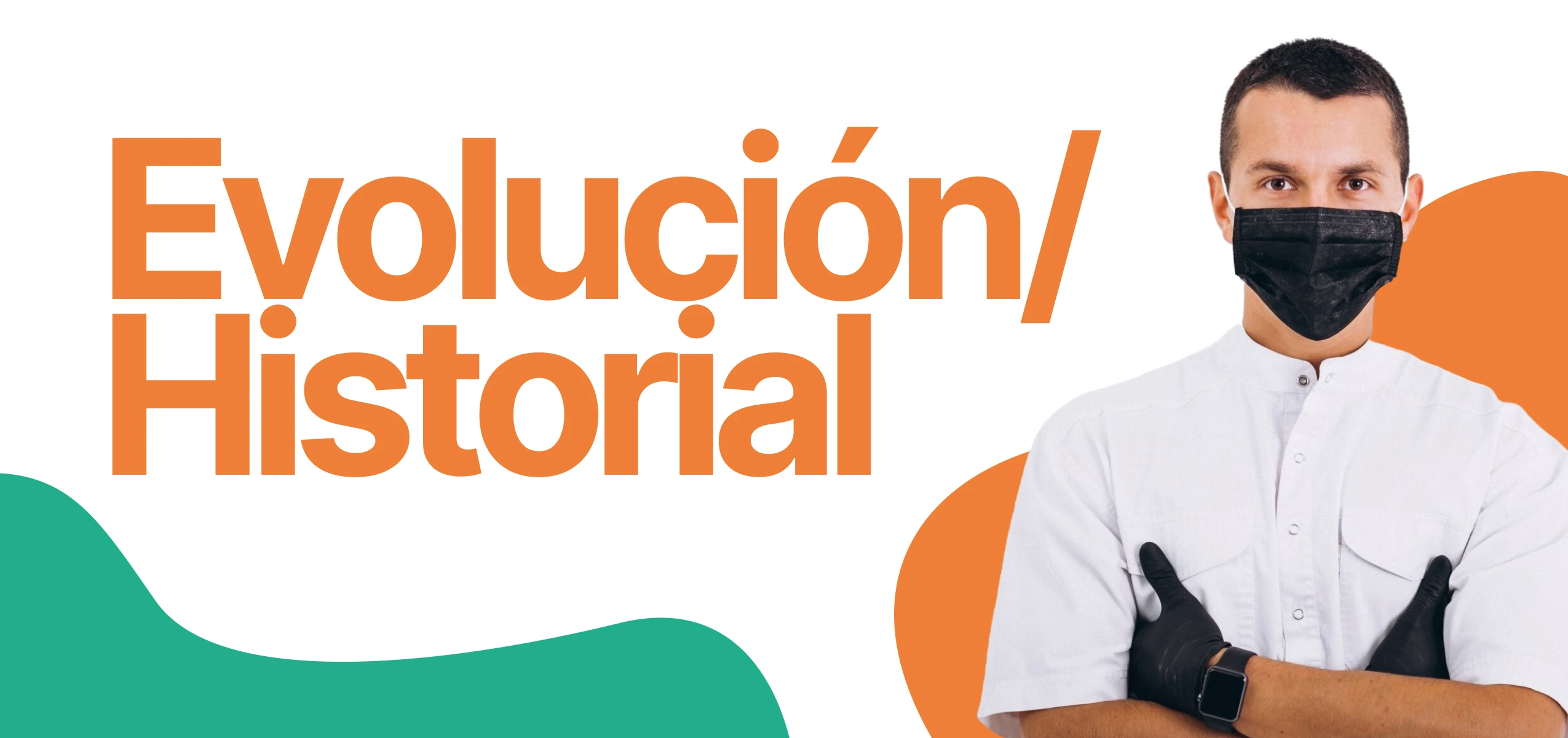 Profesional referenciando el módulo de historial y evolución en el sistema DENTIDESK Académico