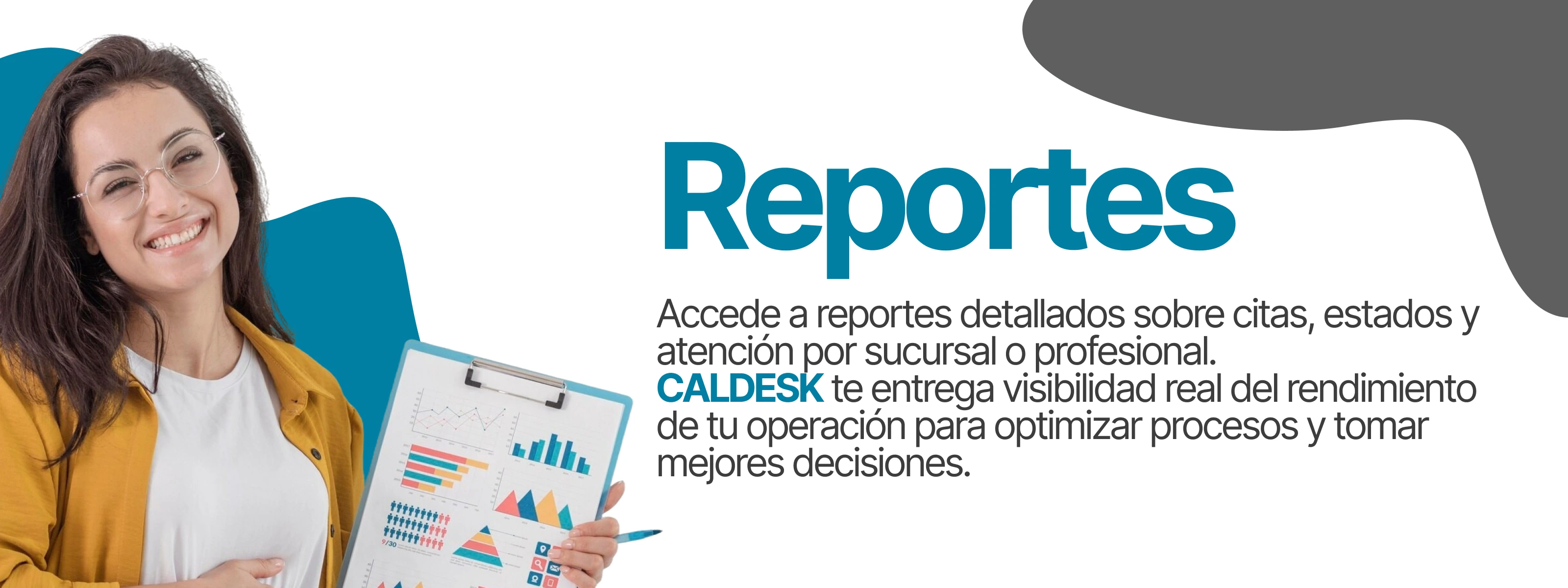 Sistema de reportes CALDESK