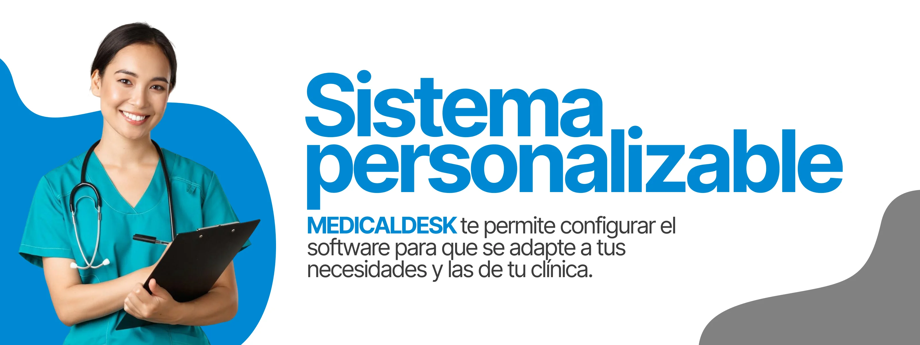 Sistema personalizable MEDICALDESK